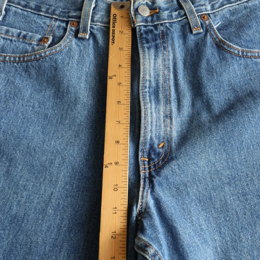 Vintage Y2K Levis 550 Jeans Men's 36x30 Denim USA Medium Wash 2001